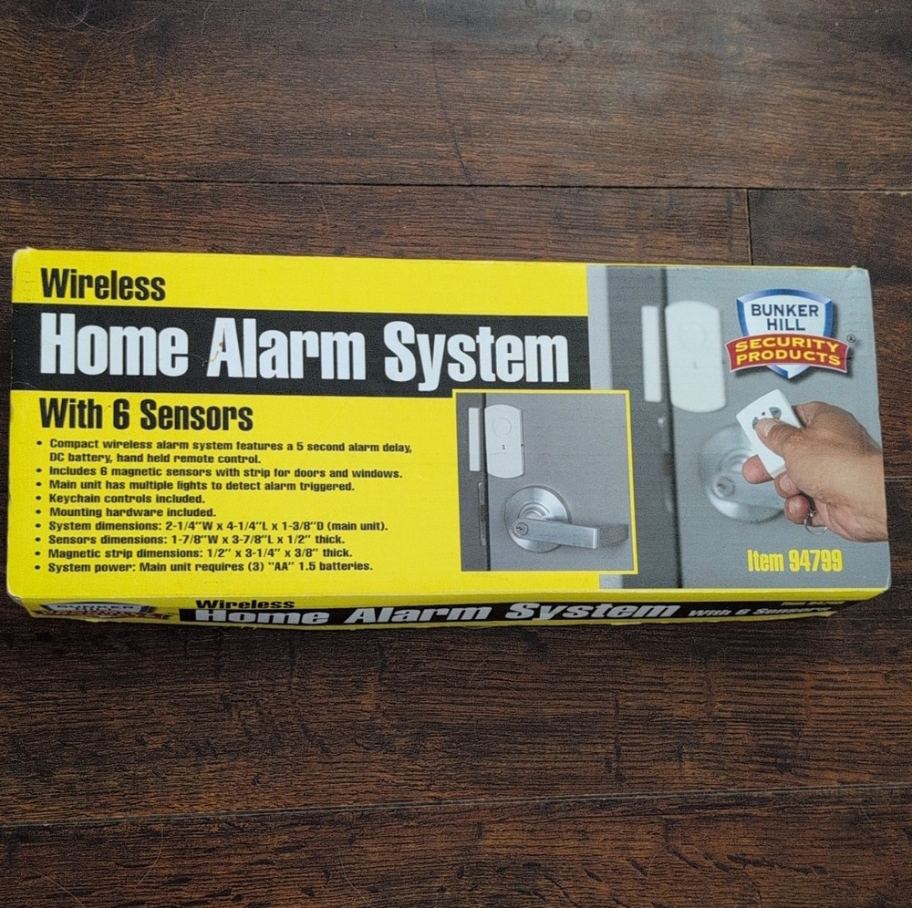 Home alarm system