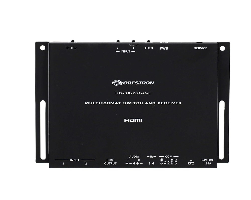 CRESTRON HD-RX-201-C-E MULTIFORMAT SWITCH AND RECEIVER