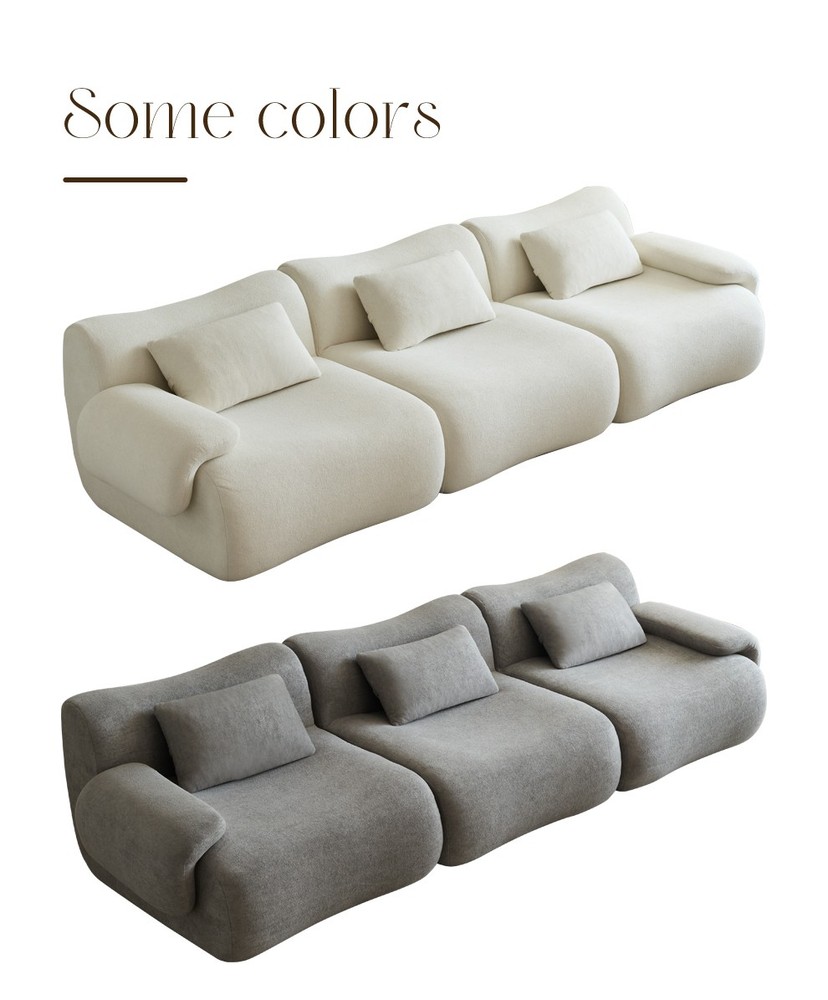 Modular Sectional Sofa, Compressed Sectional Sofa Modern Minimalist Style Couch,