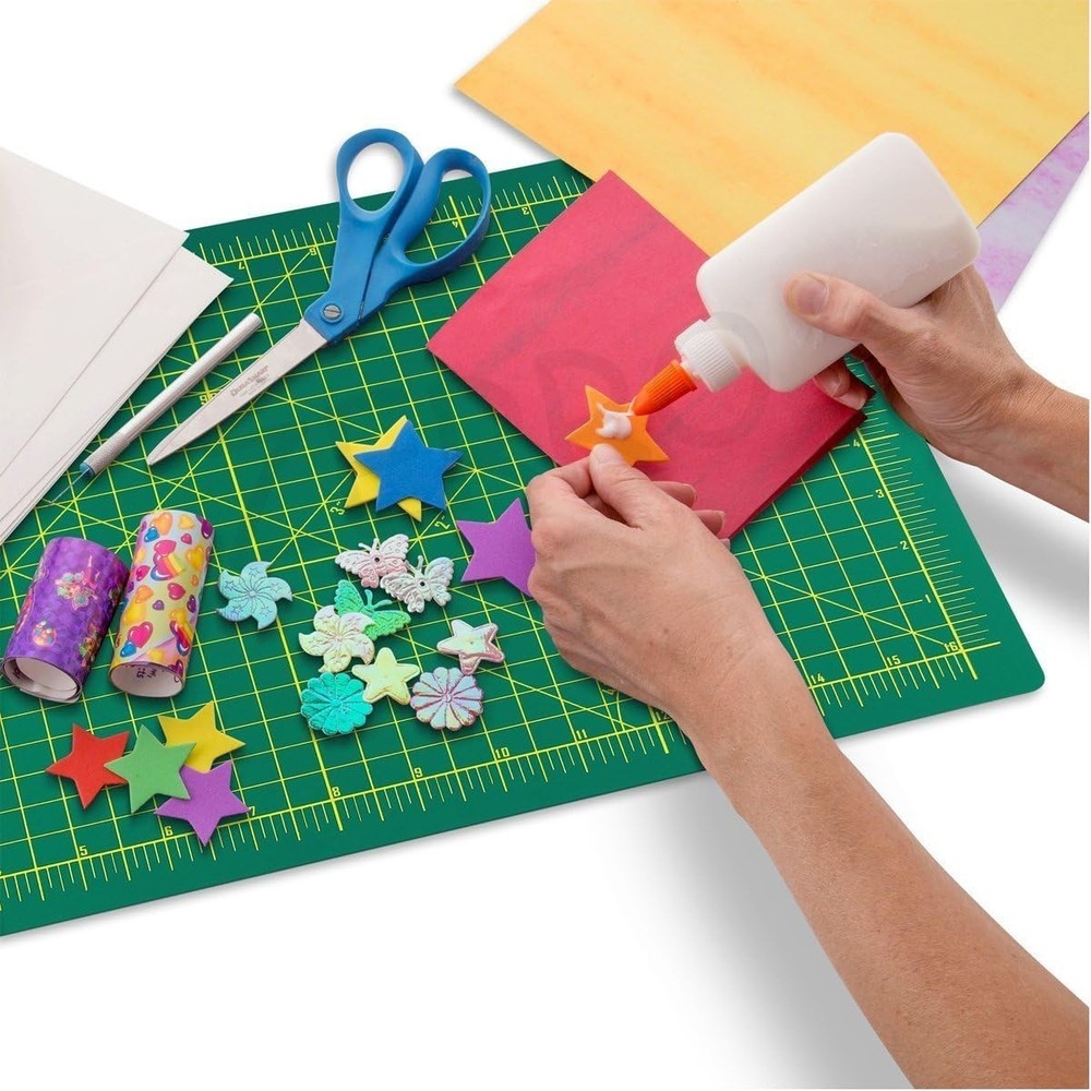 Self-Healing Cutting Mat 12"x18" - Double Sided for Precision Crafting