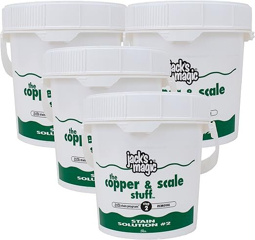 Jack's Magic The Copper & Scale Stuff - Stain Solution #2 5lb. (Pack of 4)