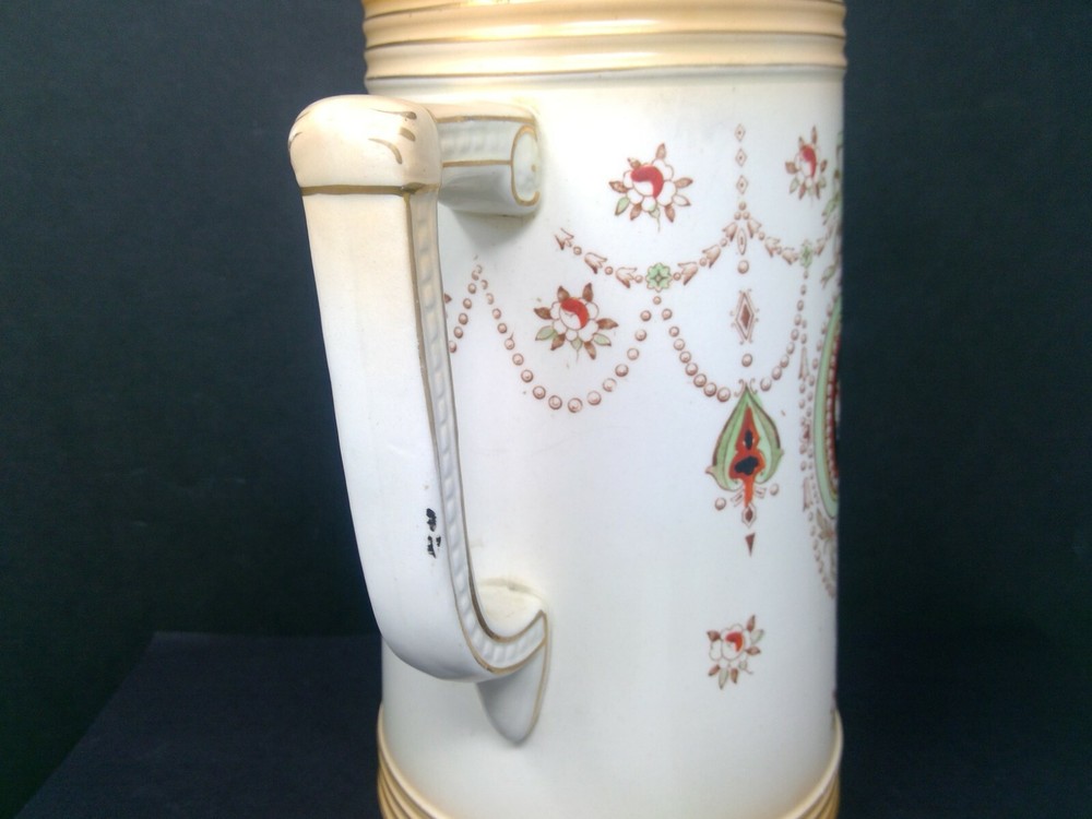 Vintage Crown Devon England China 8" Pitcher