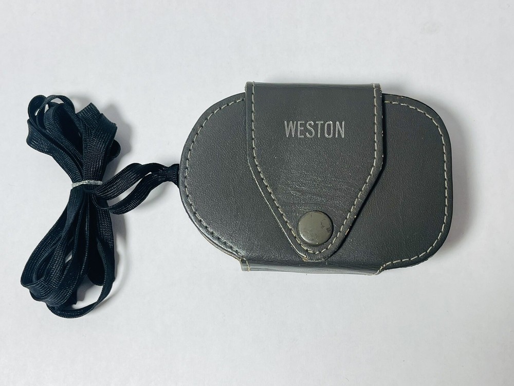 VINTAGE Master III Universal Light Exposure Meter Model 737 Original Case