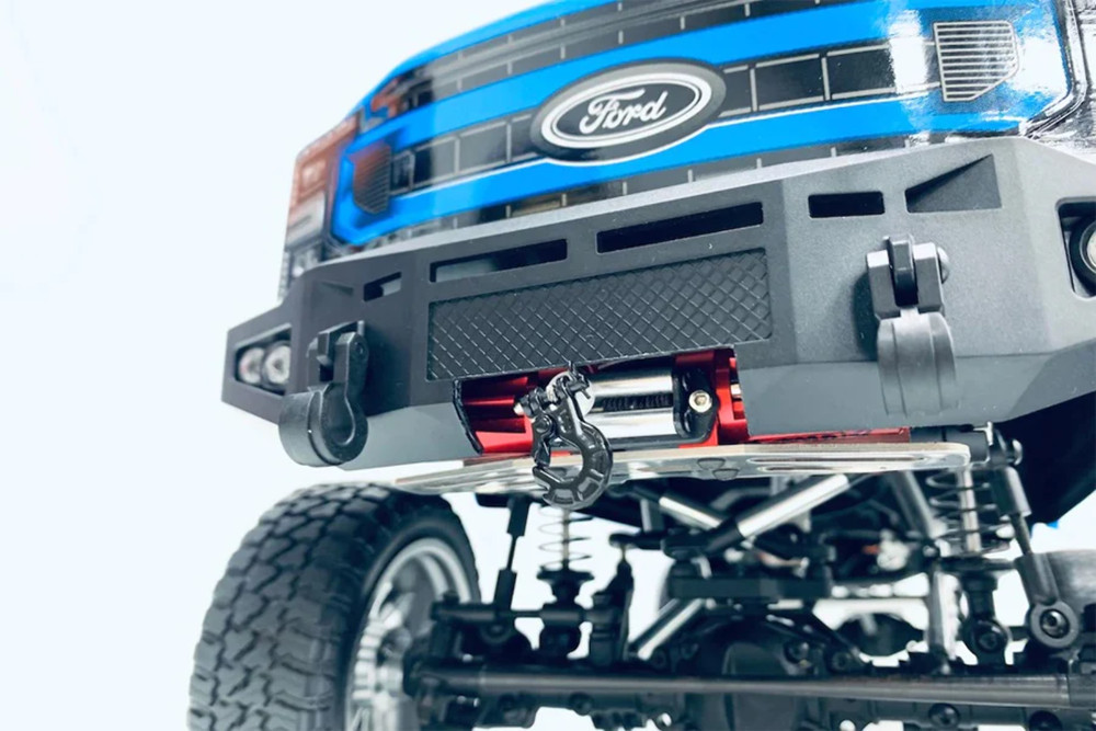 CEN Racing KAOS 1/10 Scale 7kg Winch Kit, Wireless Controller & Bracket CEGCKD04