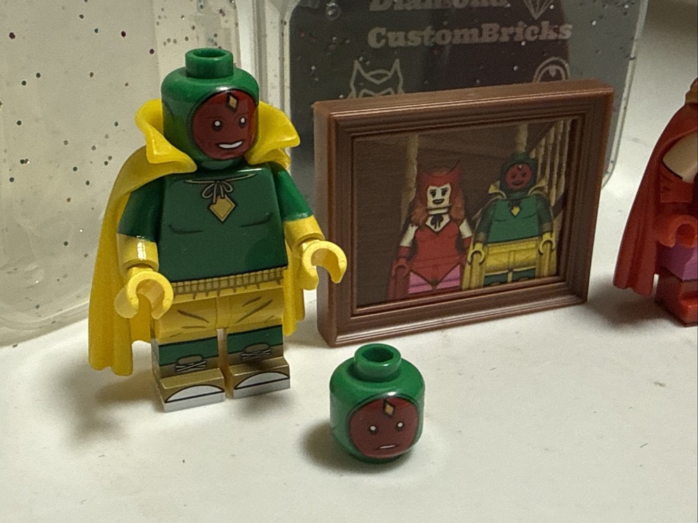 Phoenix Custom Pcb Minifigure Wanda And Vision Suit