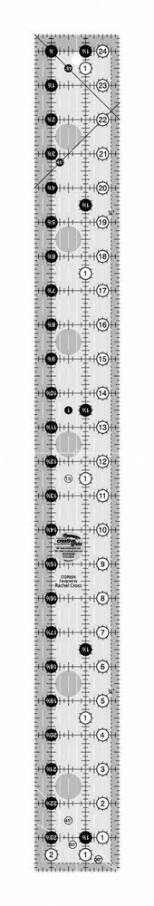 Creative Grids Quilt Ruler 2.5 x 24.5 CGR224