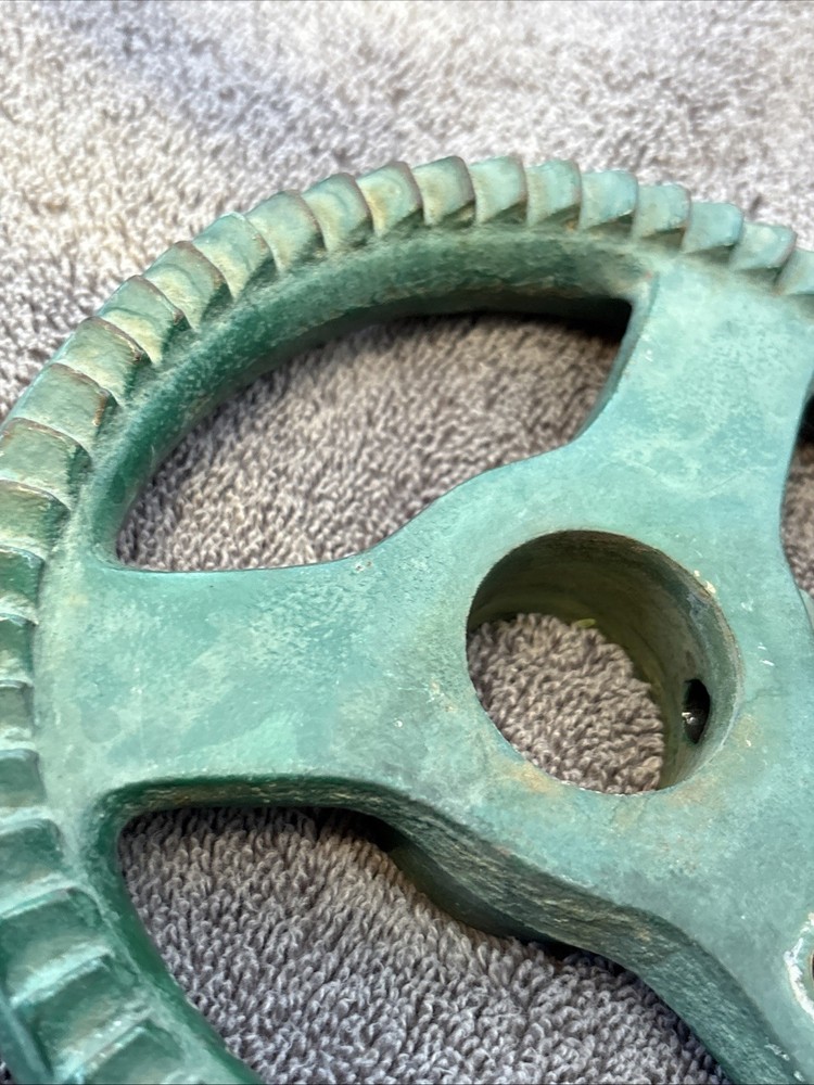 ** MISSING HANDLE** Vintage Champion Blower And Forge Post Drill Feed Gear.