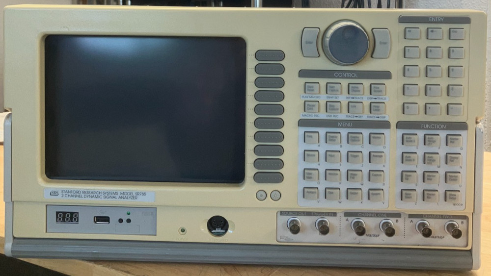 Stanford Research SR785 Two-Channel Dynamic Signal Analyzer