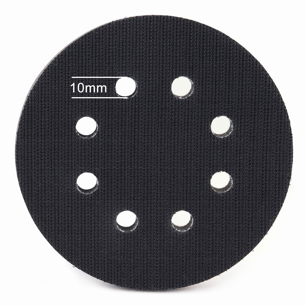 2PCS 5in Hook Loop Foam Cushion Interface Sanding Disc Sander Buffer Backing Pad