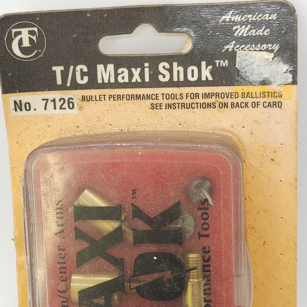 Thompson Center Maxi Shok Bullet Performance Tool Kit #7126 Muzzleloader Hunting