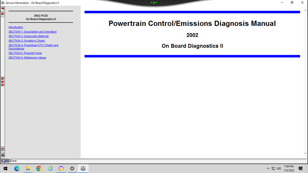 2002 Ford Thunderbird Service Repair Manual CD