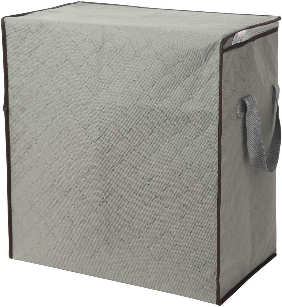 Szxc 2 Pack Foldable Large Storage Extra (Horizontal + Erect), Grey