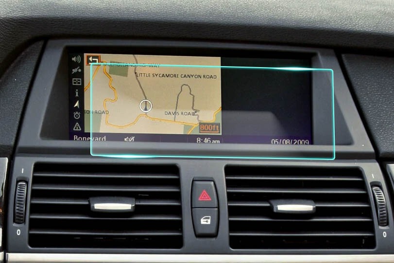 Crystal Clear Screen Protector for 2011 BMW X6 Vehicle Navigation
