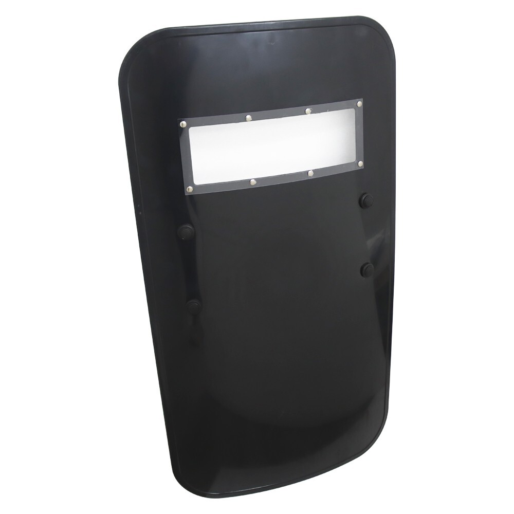 TECHTONGDA 1 PC Black Anti-riot Shield Security Protection Hand-Held Rectangle