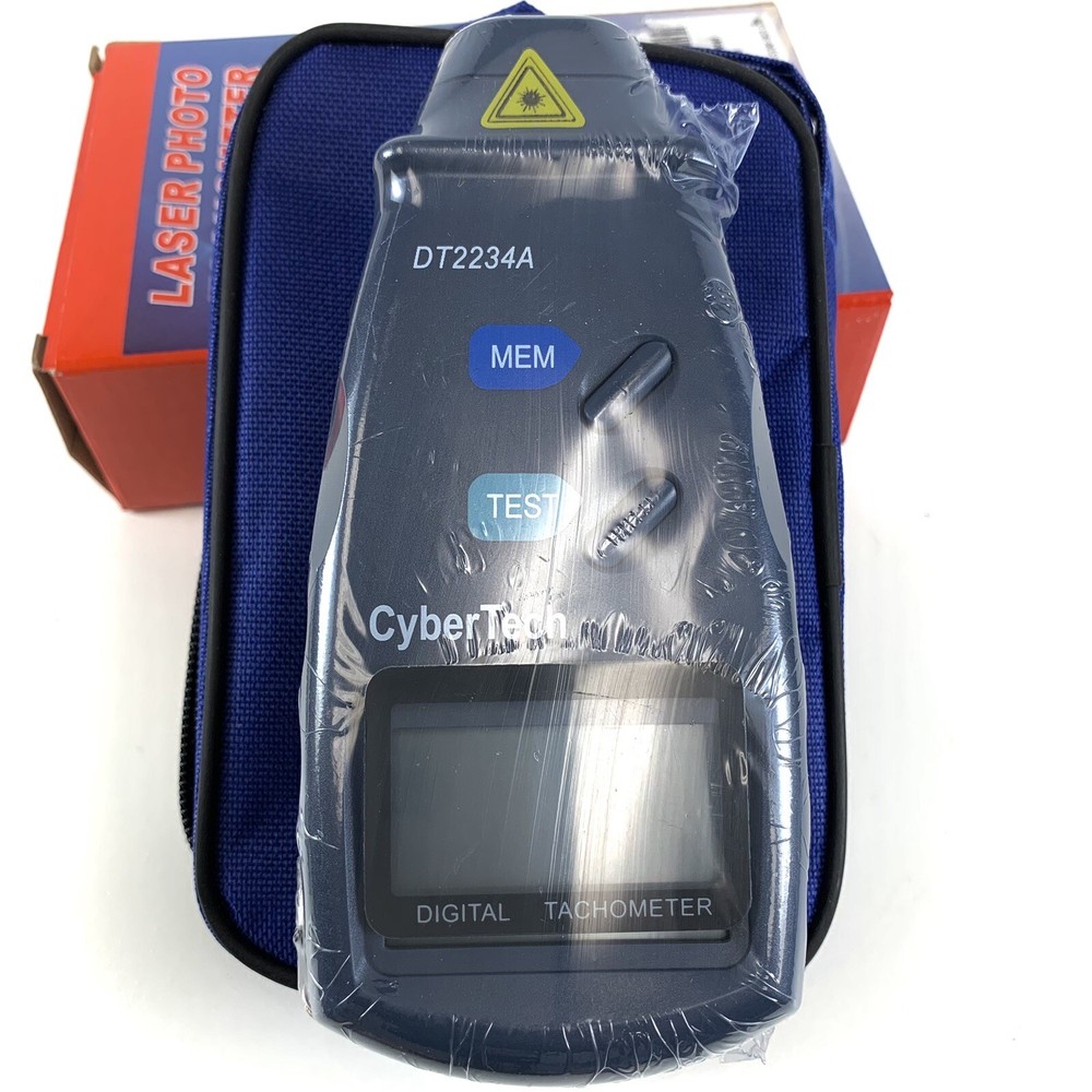 Laser Photo Tachometer Cyber Tech DT2234A