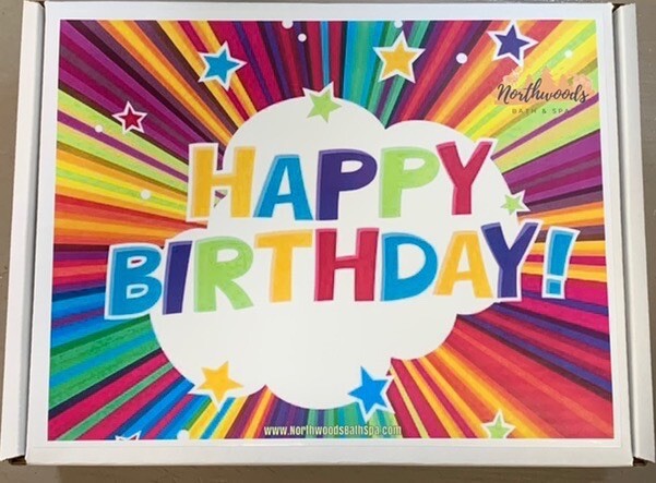 Large Happy Birthday 12-pack Bath Bomb Gift Set