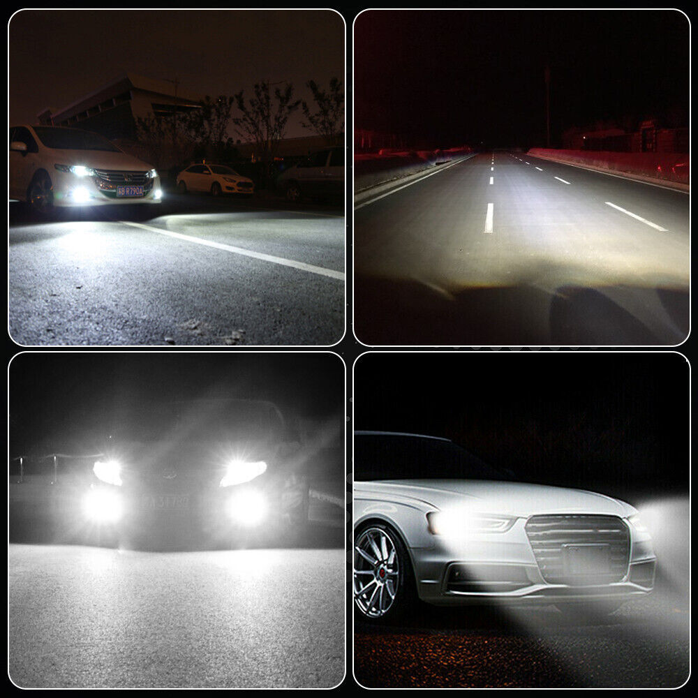 9005 LED Headlight Super Bright Bulbs Kit White 6500K 360000LM High Beam NEW