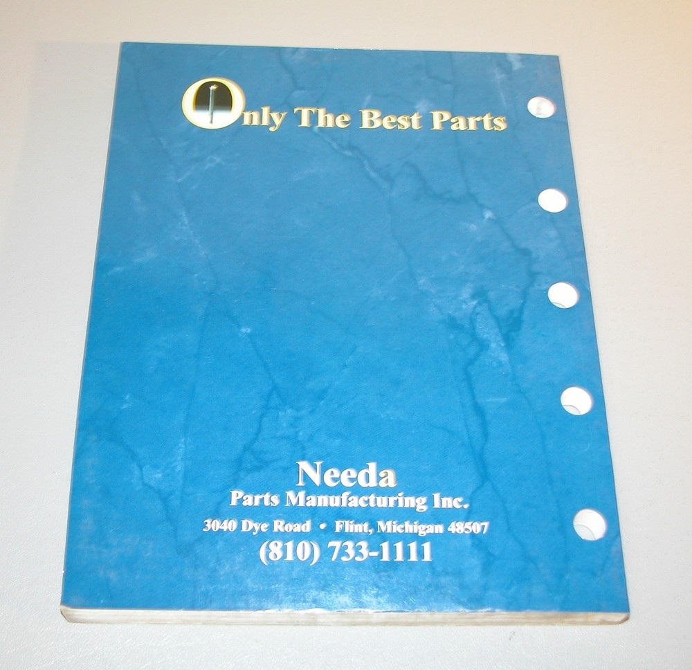 2002 Needa? Parts Manufacturing Catalog And Guide B5
