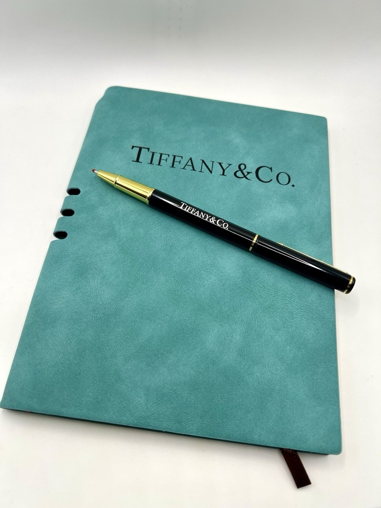 Leather Notebook Journal Diary with Pen Teal