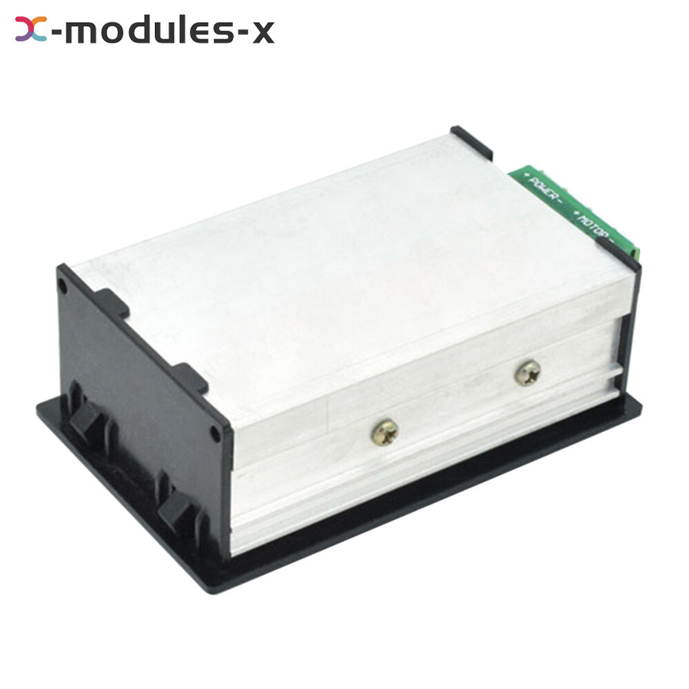 30A 6-60V PWM DC Motor Speed Controller Slow Start Slow Stop Digital Controller