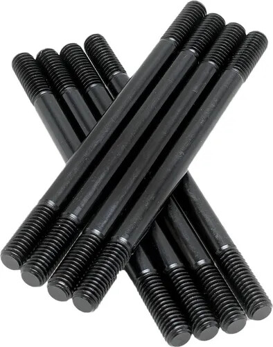 Kibblewhite Black Cylinder Studs 8 pc Kit Harley Night Train 99