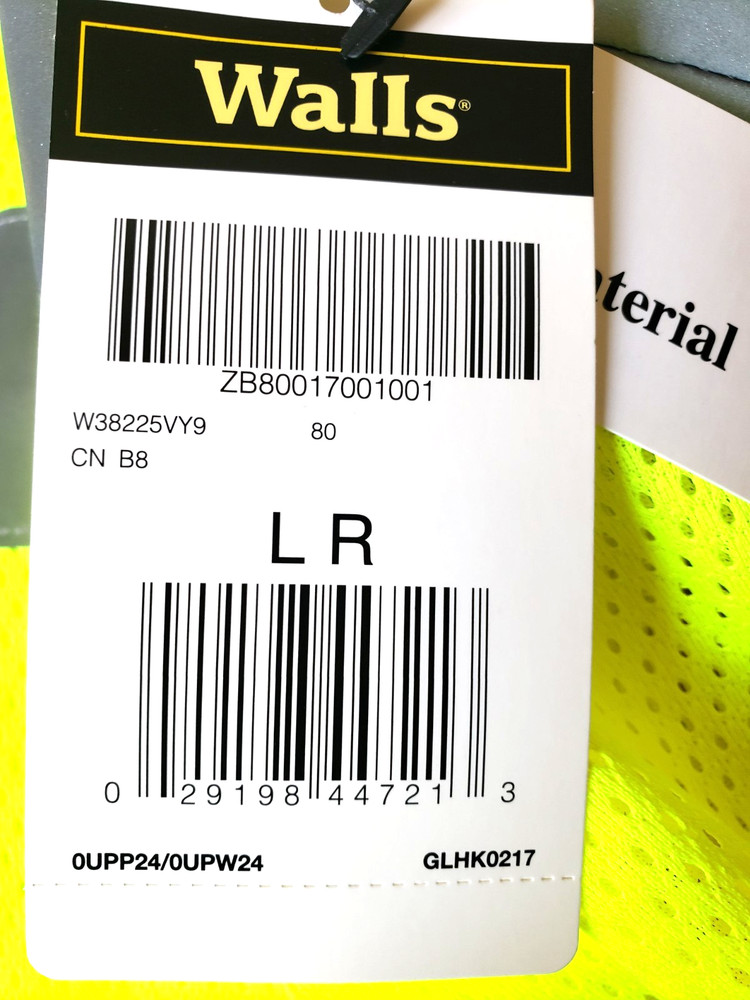High Visibility Lime Green Road Worker Vist Larg Size
