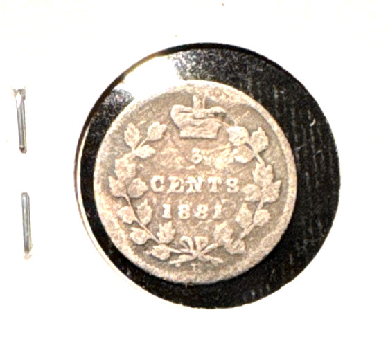 Canada 1881 H five cents KM 2 G (3)