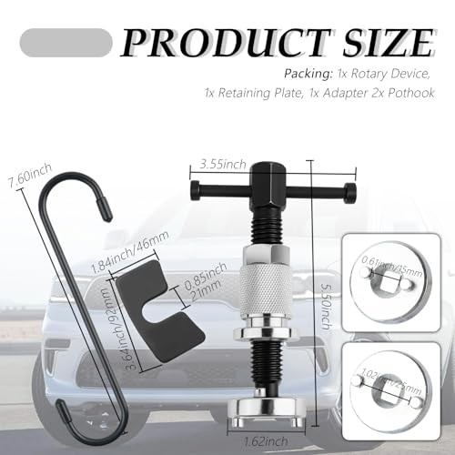 3PCS Brake Caliper Compression Tool,Auto Calipers Piston Compressor Tools with