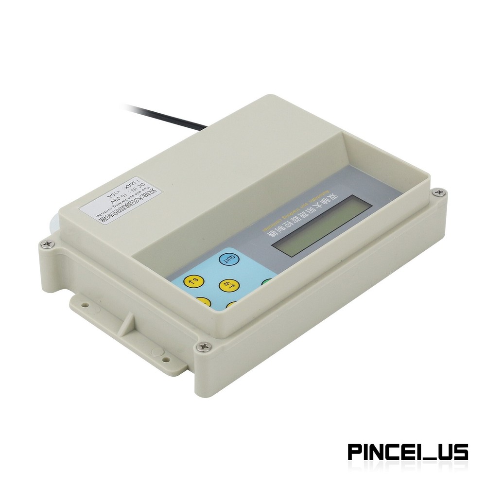 Dual Axis Solar Tracker Controller + Wind Speed Sensor + DC Dual Axis Gimbal