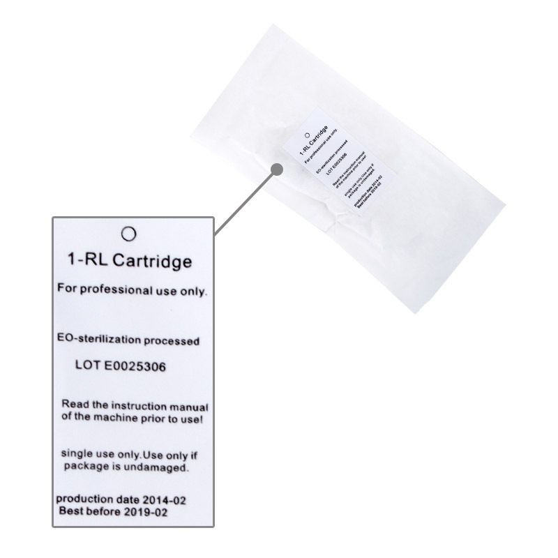 50pcs Replace 600D-G Semi Permanent Makeup Eyebrows Tattoo Cartridges Sterilized