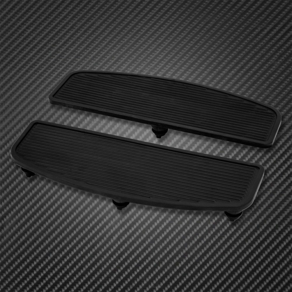 Front Floorboard Rubber Replacement Pad Insert Fit For Harley Touring Softail