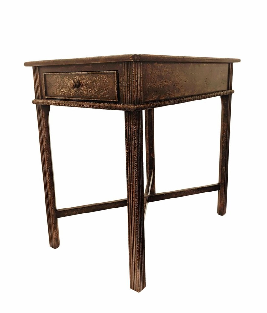 Antique Southampton end table with one drawer special design