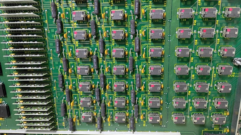 Four New Large Intecom Vintage Computer Boards Lots Of Chips & Processors