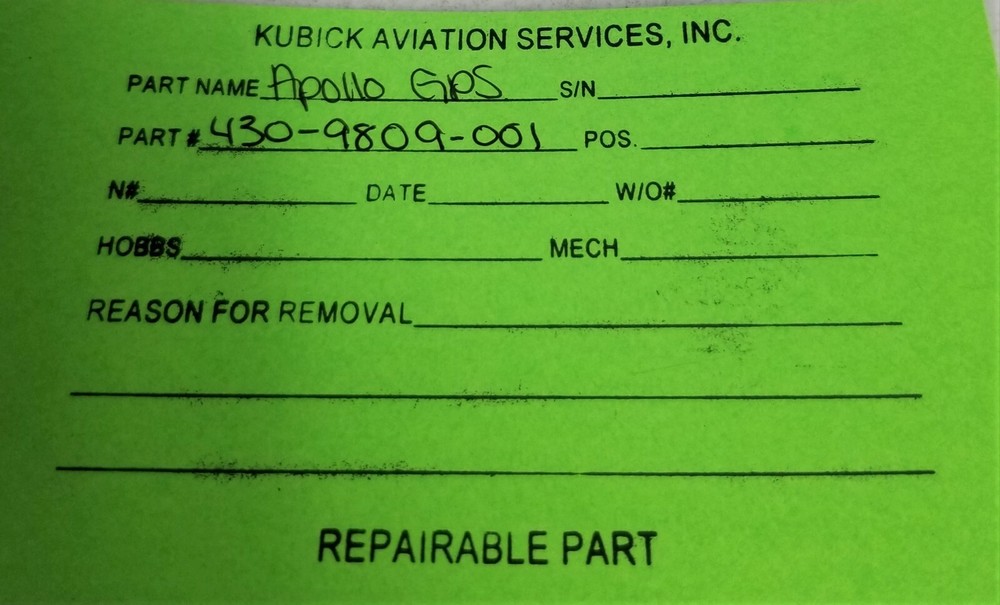 430-9809-001 APOLLO GPS