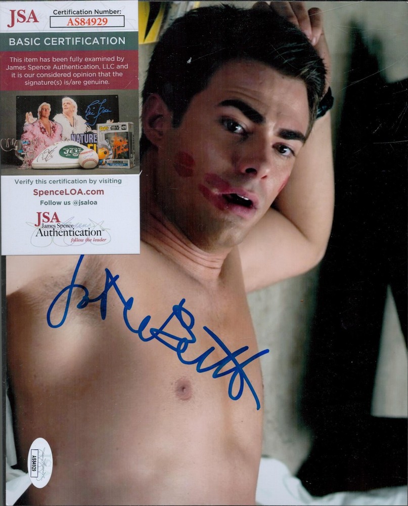 Jonathan Bennett Autograph JSA Cert Number AS84929