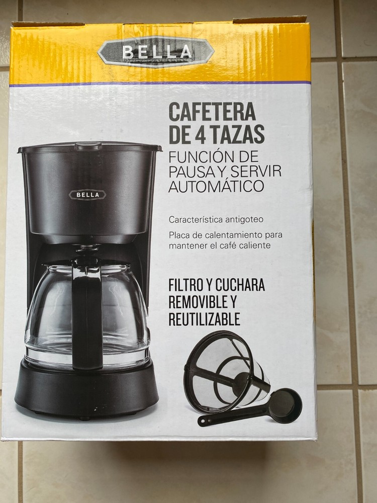 Bella 4 Cups Drip Coffee Maker