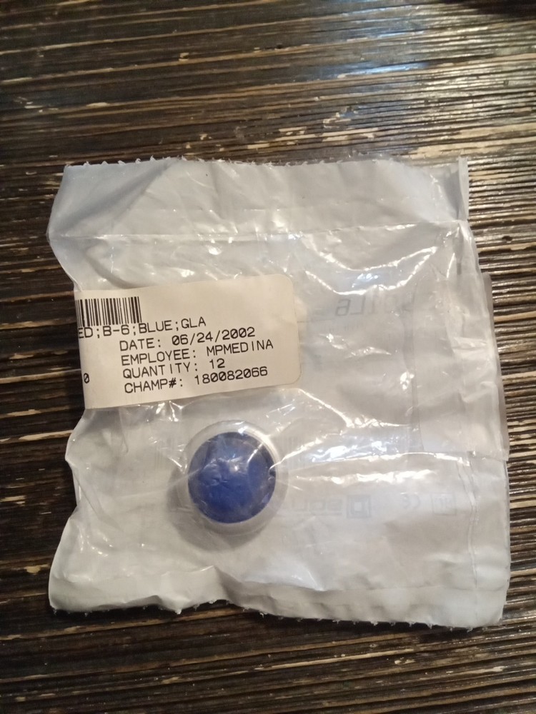 Square D 9001L6 Blue Glass Lens