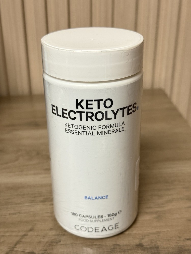 Codeage, Keto Electrolytes, Ketogenic Formula, 180 Capsules Essential Minerals