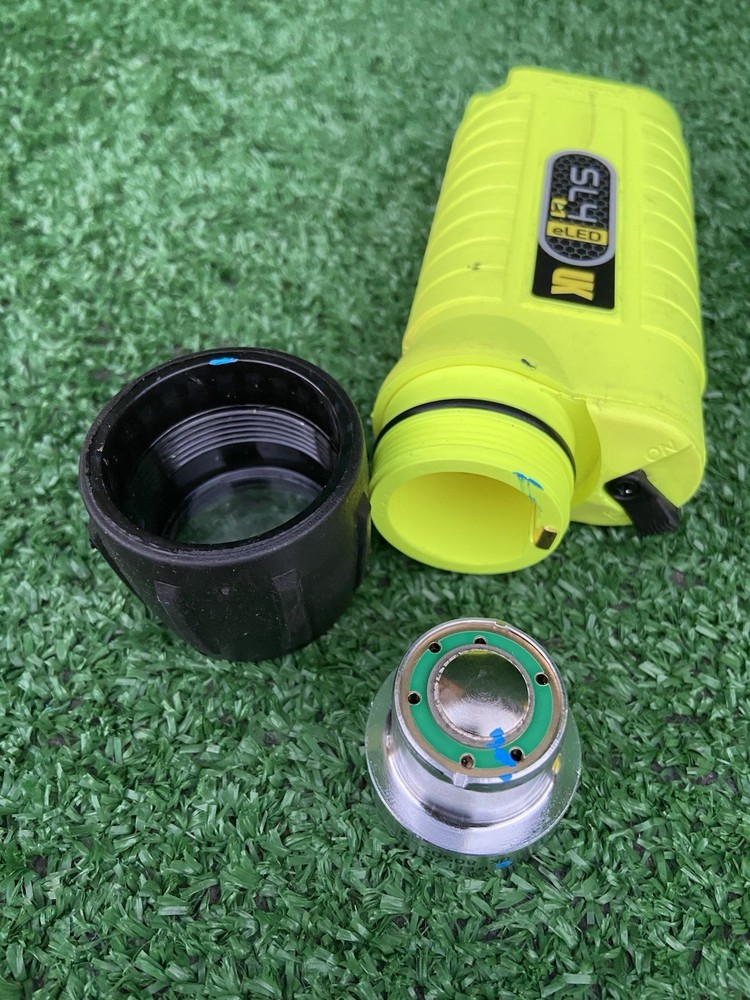 Underwater Kinetics UK Dive Light SL4 eLed L1, Tested & Working.