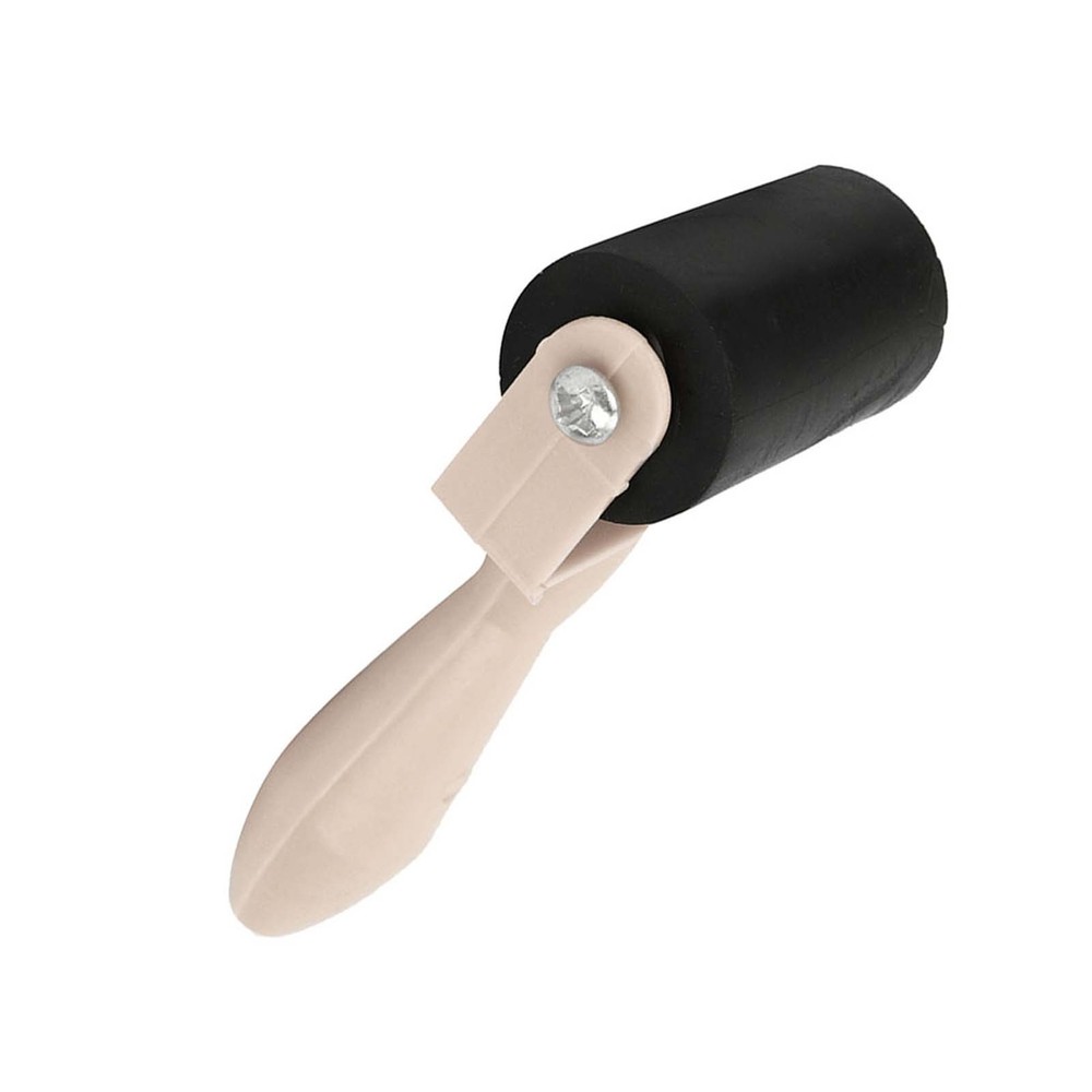 Primary Color Plastic Handle Printmaking Brayer Ink Rubber Roller Art Tool