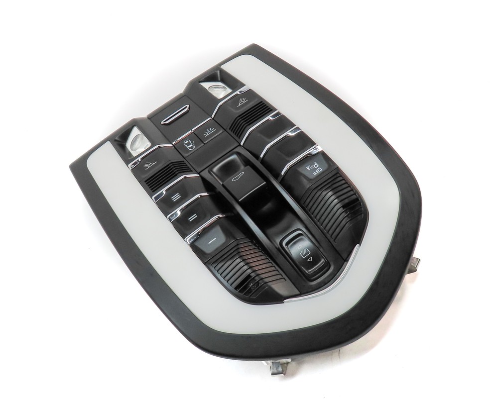 2016 PORSCHE MACAN (95B) FRONT DOMELIGHT COURTESY DOME MAP LIGHT LAMP (BLACK)