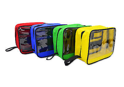 Lightning X Premium Color Coded Organizer First Aid Kit Accessory Pouches - Extr