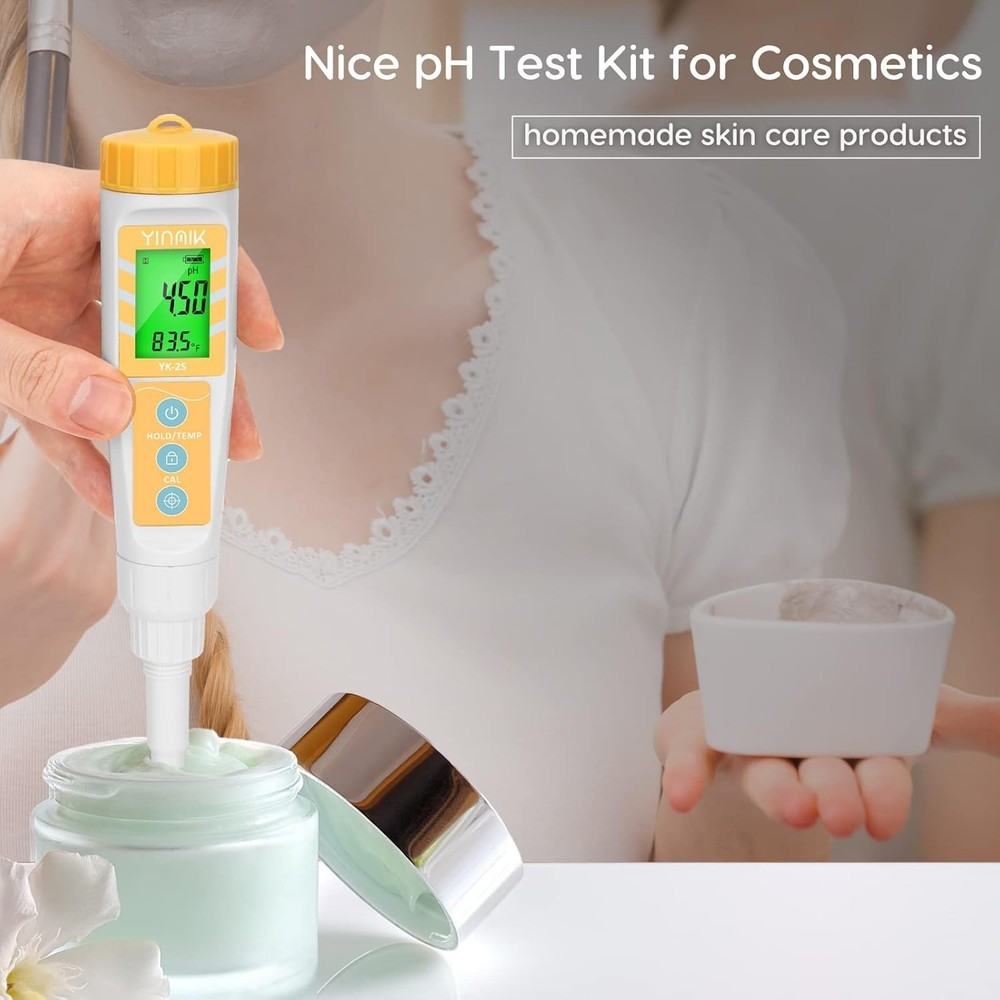 Digital pH Meter for Food Soil and Fermentation Waterproof pH Tester