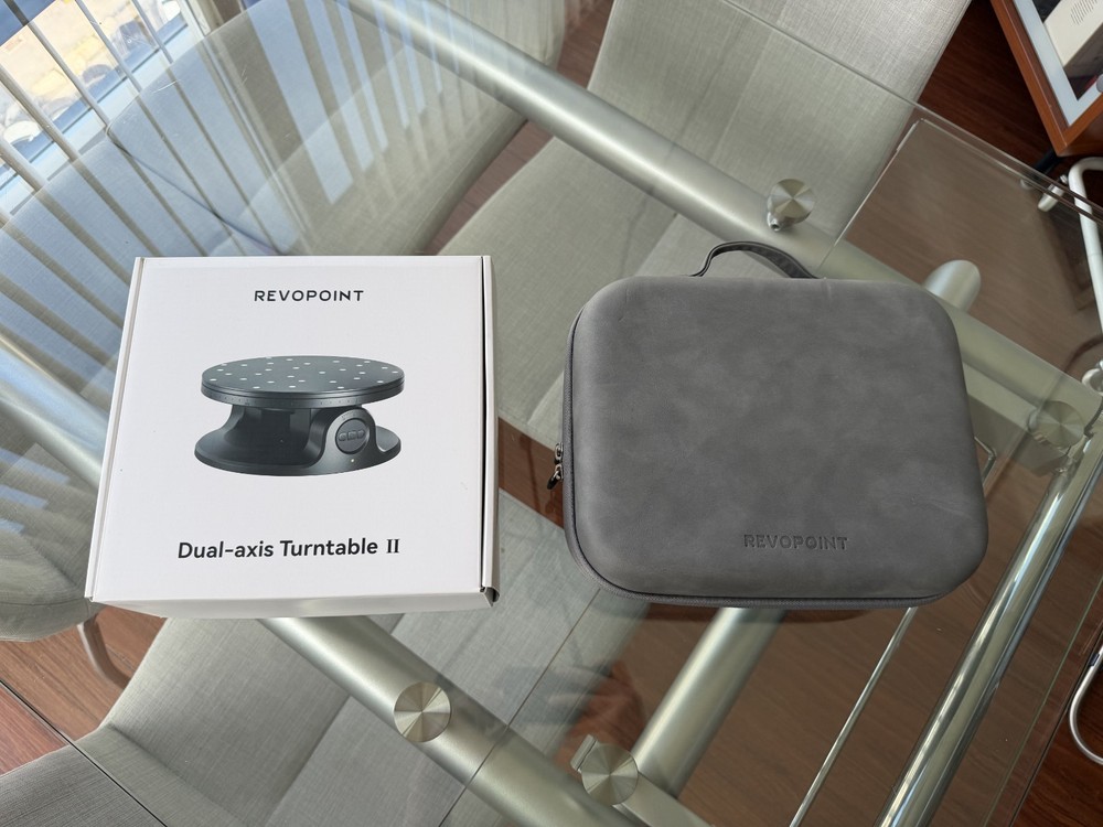 Revopoint MINI 2 3D Scanner + Dual-Axis Turntable Bundle – High Precision