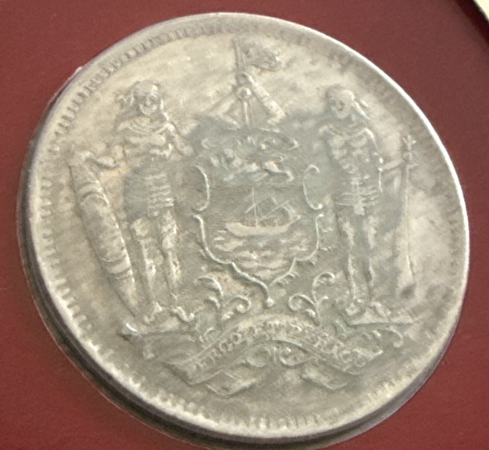 1941 British North Borneo 5 Cents