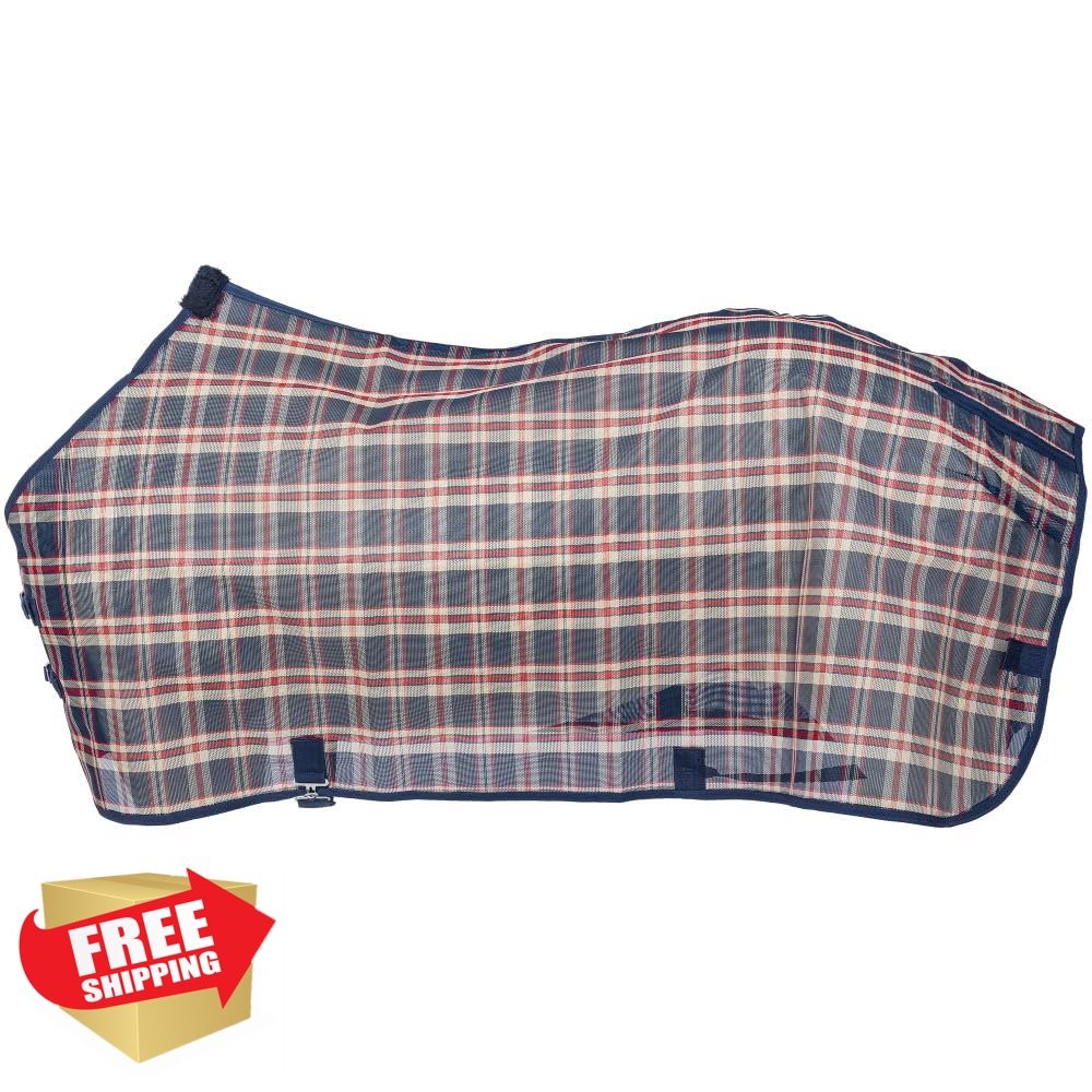 Tough 1 Tri-Shield PVC Coated Mesh Fly Sheet