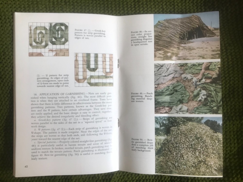 World War II Basic Camouflage Principles - US Army War Department Text