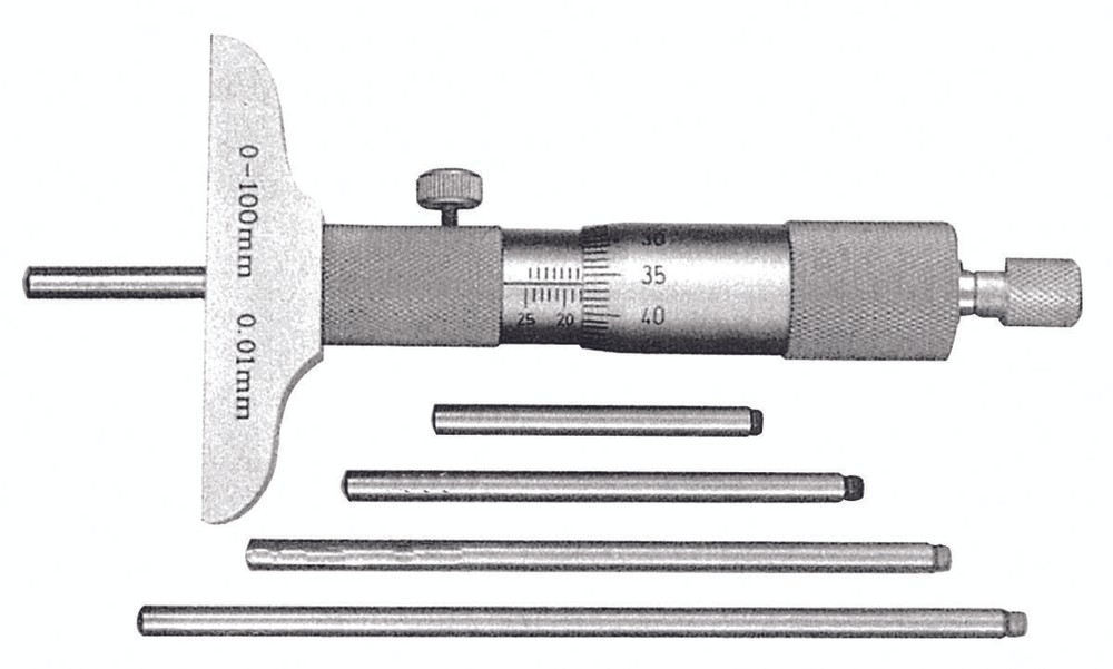 0 - 4" / Length of Base 4" Depth Micrometer