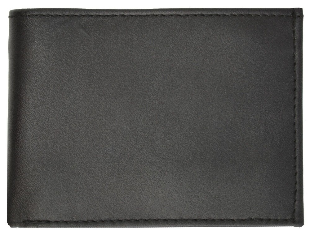Mens Genuine Leather Wallet Bifold Slim NEW