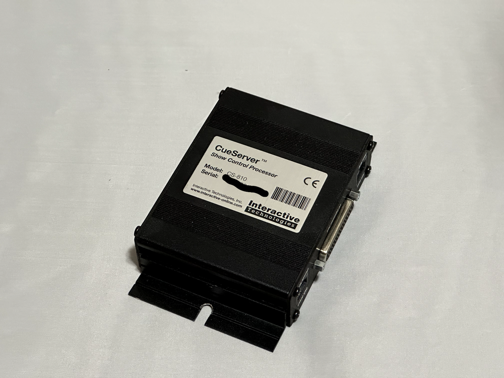 Interactive Technologies CueServer CS-810 Show Control Processor